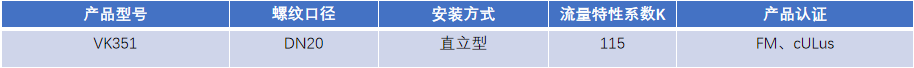 FM認證viking 威景直立噴頭VK351