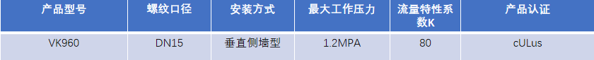 FM認證viking 威景垂直側(cè)墻型噴頭VK960